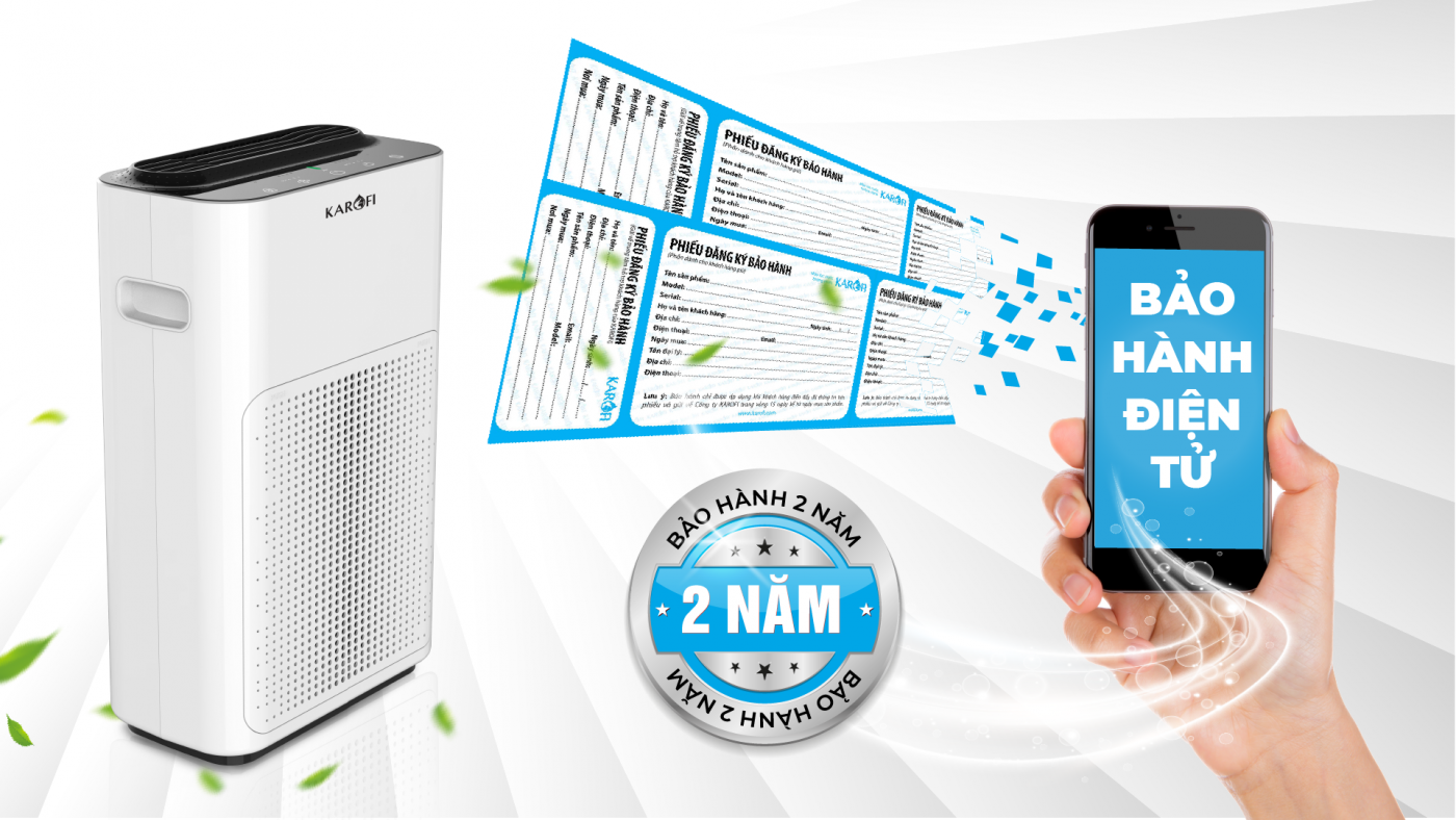 Máy lọc không khí Karofi KAP-E114