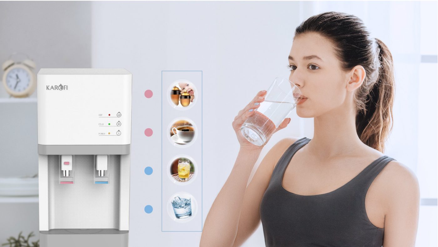 Cây nước nóng lạnh Karofi HCV200