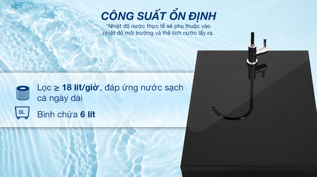 Máy lọc nước RO Kangaroo KG116I 10 lõi - Công suất Máy lọc nước RO Kangaroo KG116I 10 lõi - Công suất