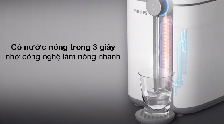 Máy lọc nước RO để bàn Philips ADD6910 1 lõi - Rót nước nóng nhanh trong 3 giây nhờ công nghệ làm nóng nhanh Máy lọc nước RO để bàn Philips ADD6910 1 lõi - Rót nước nóng nhanh trong 3 giây nhờ công nghệ làm nóng nhanh