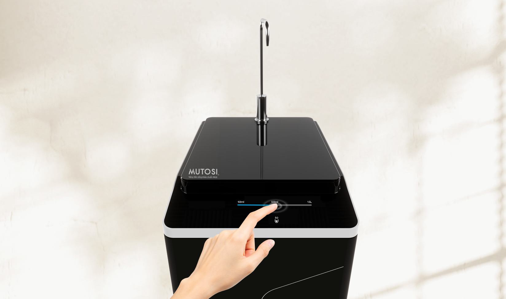 Máy lọc nước 10 lõi Mutosi MP-F1001 tùy chọn dung tích nước theo nhu cầu tới